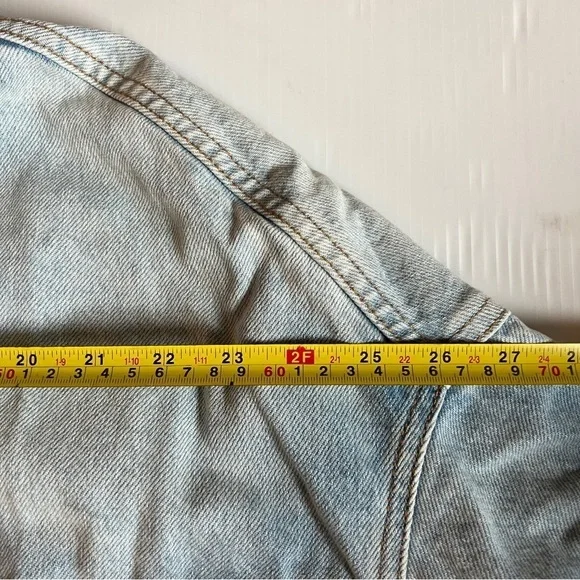 ZARA DENIM JACKET SHIRTGOOD AMERICAN COLLECTION2553/066